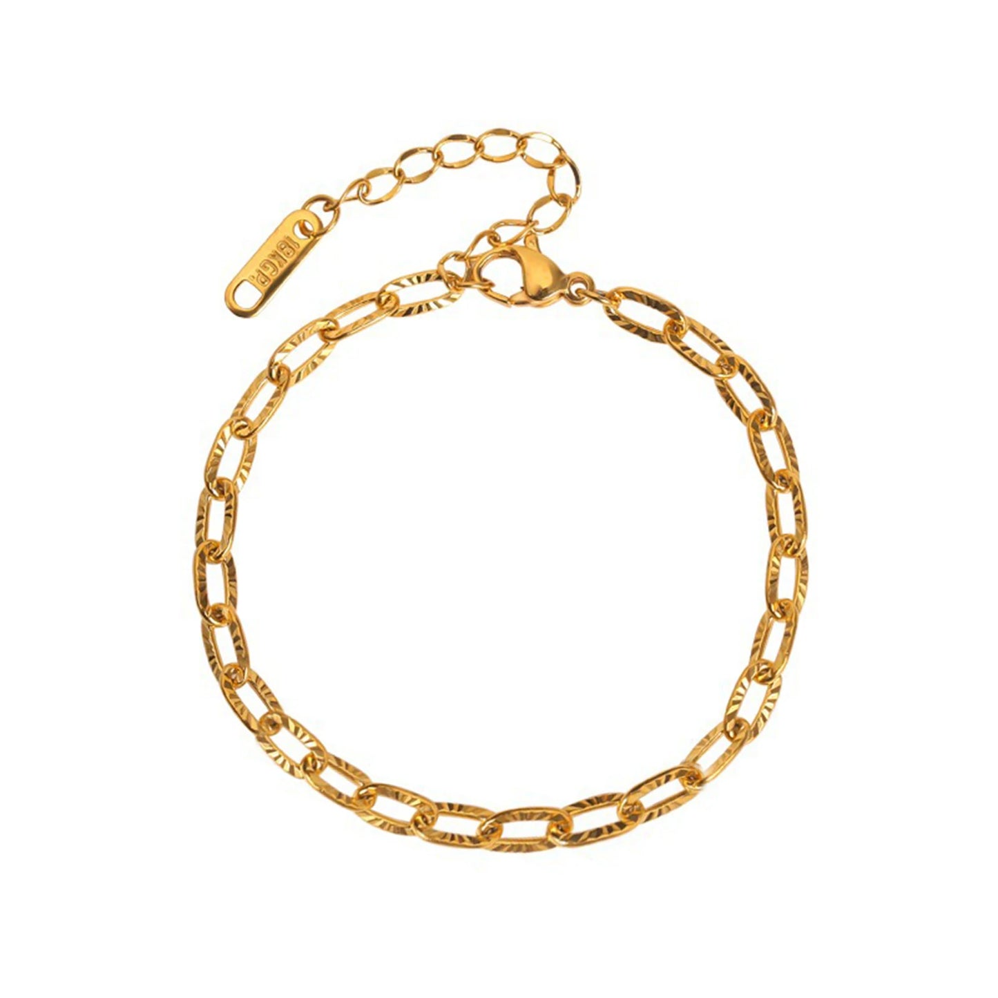 Sophisticated Paperclip Bracelet: Elegance in Every Link