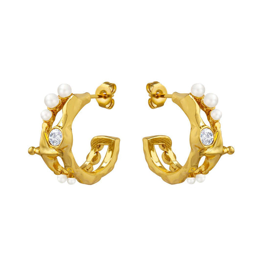 Oceanic Odyssey: Davy's Galleon Earrings
